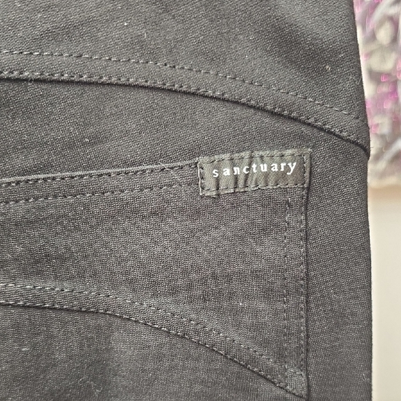 Sanctuary Classic Black Women's Leggings - Picture 11 of 12